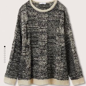 Mango Cable Knit Sweater